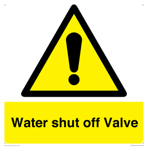 WV12394: Water shut off Valve