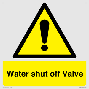 WV12394: Water shut off Valve