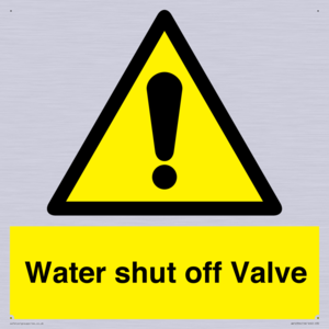 WV12394: Water shut off Valve