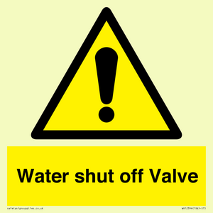 WV12394: Water shut off Valve