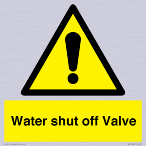 WV12394: Water shut off Valve