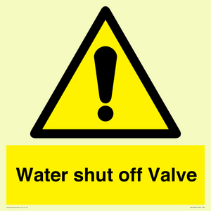 WV12394: Water shut off Valve