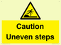 WV12400: Caution Uneven steps