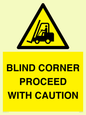WV12433: BLIND CORNER PROCEED WITH CAUTION