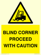 WV12433: BLIND CORNER PROCEED WITH CAUTION
