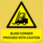 WV12433: BLIND CORNER PROCEED WITH CAUTION