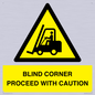 WV12433: BLIND CORNER PROCEED WITH CAUTION