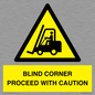 WV12433: BLIND CORNER PROCEED WITH CAUTION