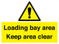 WV12435: Loading bay area Keep area clear