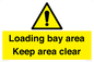 WV12435: Loading bay area Keep area clear