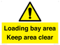 WV12435: Loading bay area Keep area clear