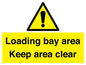 WV12435: Loading bay area Keep area clear