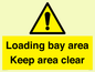 WV12435: Loading bay area Keep area clear