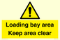 WV12435: Loading bay area Keep area clear