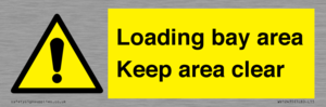 WV12435: Loading bay area Keep area clear