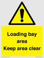 WV12435: Loading bay area Keep area clear