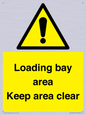 WV12435: Loading bay area Keep area clear