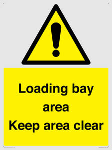 WV12435: Loading bay area Keep area clear