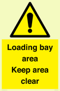WV12435: Loading bay area Keep area clear