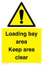 WV12435: Loading bay area Keep area clear