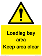 WV12435: Loading bay area Keep area clear