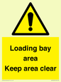 WV12435: Loading bay area Keep area clear