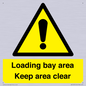 WV12435: Loading bay area Keep area clear