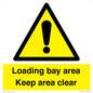 WV12435: Loading bay area Keep area clear