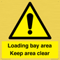 WV12435: Loading bay area Keep area clear