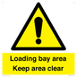 WV12435: Loading bay area Keep area clear