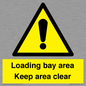 WV12435: Loading bay area Keep area clear