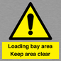 WV12435: Loading bay area Keep area clear