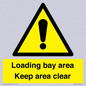 WV12435: Loading bay area Keep area clear