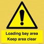 WV12435: Loading bay area Keep area clear