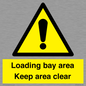 WV12435: Loading bay area Keep area clear