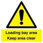 WV12435: Loading bay area Keep area clear