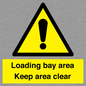 WV12435: Loading bay area Keep area clear