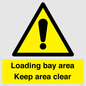 WV12435: Loading bay area Keep area clear