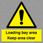 WV12435: Loading bay area Keep area clear
