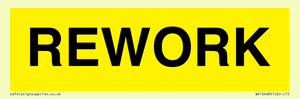 WV12468: REWORK