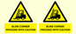 WV12472: BLIND CORNER PROCEED WITH CAUTION
