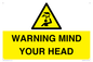 WV12623: WARNING MIND YOUR HEAD