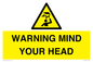 WV12623: WARNING MIND YOUR HEAD