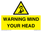 WV12623: WARNING MIND YOUR HEAD