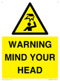 WV12623: WARNING MIND YOUR HEAD