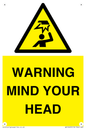 WV12623: WARNING MIND YOUR HEAD