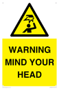 WV12623: WARNING MIND YOUR HEAD