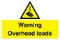 WV12764: Warning Overhead loads