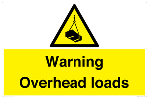 WV12764: Warning Overhead loads