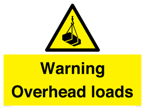 WV12764: Warning Overhead loads